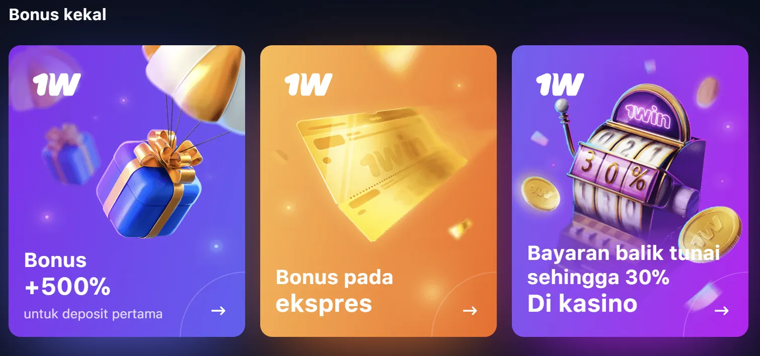1win bonuses Malaysia